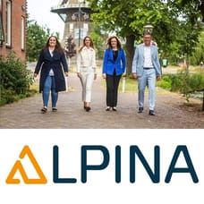 Alpina Leiden (voorheen De Leeuw Makelaardij) logo
