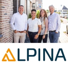 Alpina Katwijk (voorheen De Leeuw Makelaardij) logo